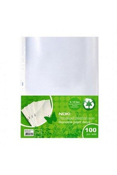 Noki Eco Bag File 100 Pieces 10 Pack