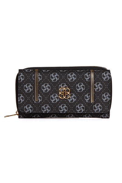 Newish Women's Water Resistant Vegan Leather Wallet with Card Holder and Paper Money Compartment Stylish