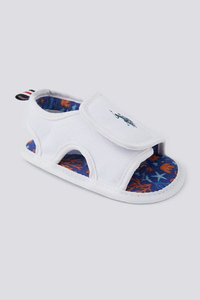 U.S. Polo Assn. Pantofi albi pentru bebeluși