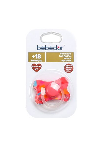 Astra Market Bebedor Silikon Simetrik Uç No:3 18 Ay+ Emzik 143 - Pembe