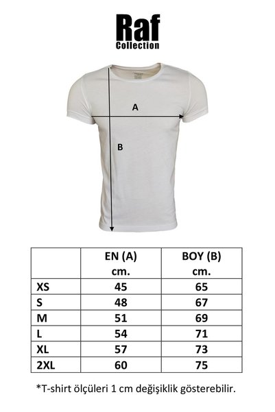 Raf Coll Unisex Siyah Bisiklet Yaka Slim Fit T-shirt Orak Çekiç Dijital Baskılı Organik Pamuk