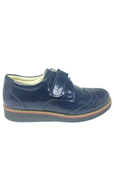 ORTAÇ Ortopedikal (SAÇLI) Kız Erkek Unisex Filet Lacivert Rugan Cırtlı Oxford...