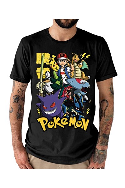 Adrift Kırmızı Etiket GALASHOP Pokemon Ash Ketchum Ve Pikachu Şampiyon Takımı...