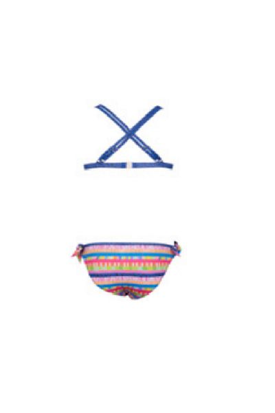 Kom Σετ μπικίνι με μοτίβο για κορίτσια Triangle