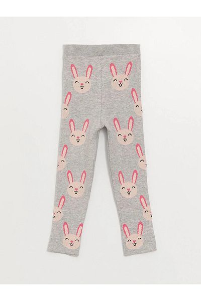 LC Waikiki LCW Baby Strickstrumpfhose mit elastischem Bund und Muster für Babys und Mädchen