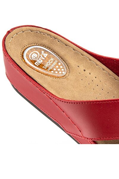 Muya Byblos 32256-003 Women's Anatomical Slippers Claret Red 36-40