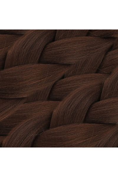 KONAK PERUK Synthetic Hair For African Braid And Rasta - Brown