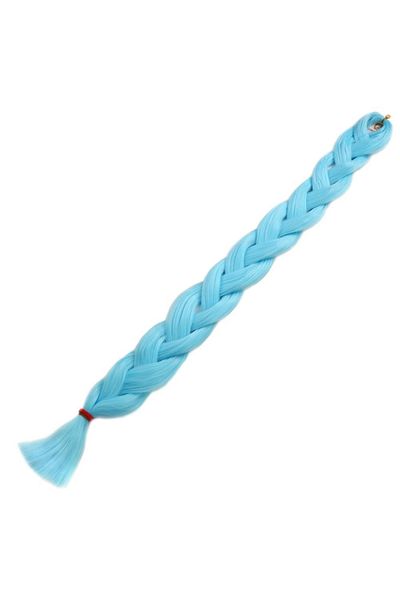KONAK PERUK Synthetic Hair For African Braid And Rasta - Light Blue