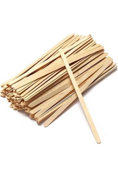 partisüs 2000 Pieces Hygienic Tea Coffee Wooden Stirring Stick Tea Wooden Stirrer