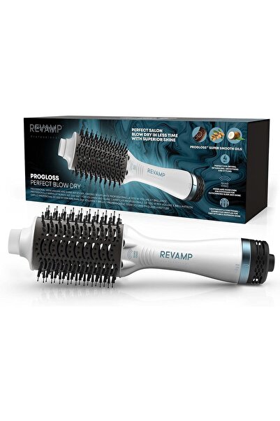 Revamp Yenileyici Progloss Perfect Blow Dry Styler Air Brush Saç Kurutma Maki...