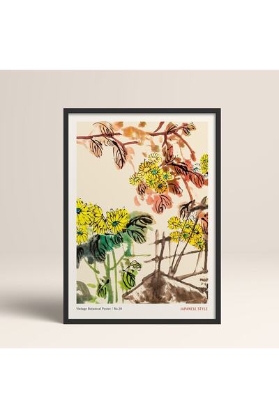 HOMEPACK Επιτραπέζιο Πλαίσιο Ιαπωνικού Στιλ Nanbara Sakujiro 30x40cm 40x60cm ...