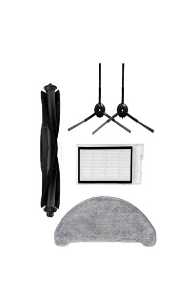 SupurgePlus Σετ ανταλλακτικών 5 τεμαχίων συμβατό με Roidmi Eve Robot Vacuum Cleaner - SDJ01RM