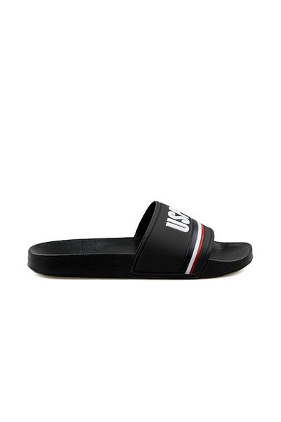 U.S. Polo Assn. Πόλο Ασν. των ΗΠΑ. Μαύρες ανδρικές παντόφλες 3M Alvega 3Fx - 101373077