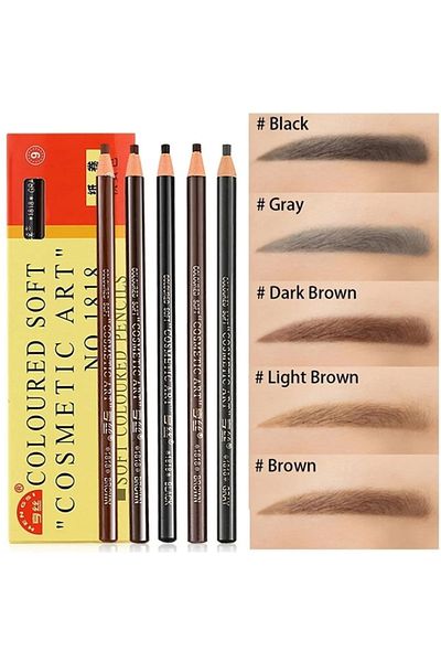DRAGONTATTOO Gray Drawstring Eyebrow Drawing Pen
