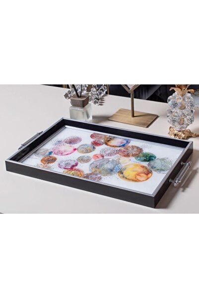 TabloLife Decorative Luxury Presentation Tray Jellyfish