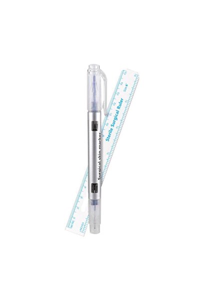 Lalvolin Microblading Ve Kalıcı Makyaj Marker Işaretleme Kalemi Çift Taraflı ...