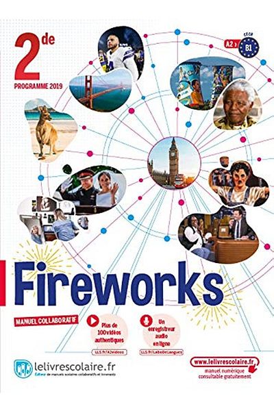 Le Livre Scolaire أنجلوس 2de A2>b1 Fireworks - إصدار Manuel De L'élève 2019