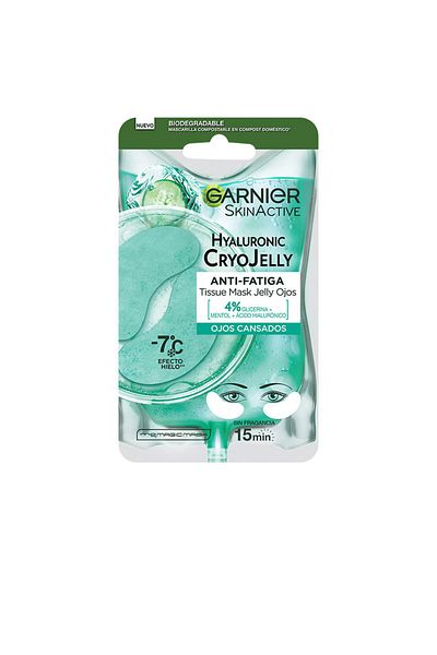 Garnier Hyaluronic Cryojelly Gewebemaske gegen Ermüdung der Augen 5 Gr 5 g