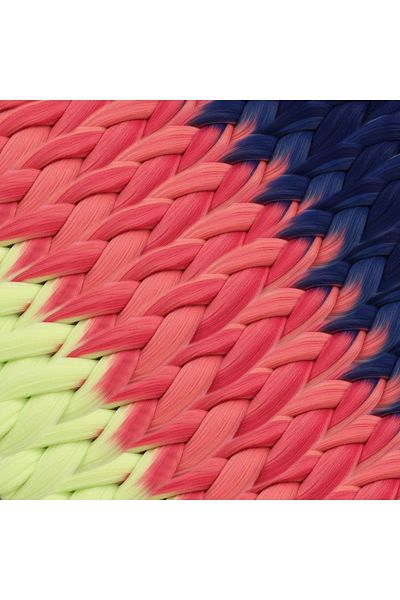 KONAK PERUK Ombreli Synthetic Hair for African Braid and Rasta - Purple/Pink/Light Pistachio Green