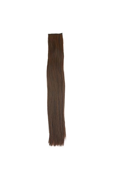 KONAK PERUK 8 Pieces Fiber Synthetic Flat Snap - Brown Caramel