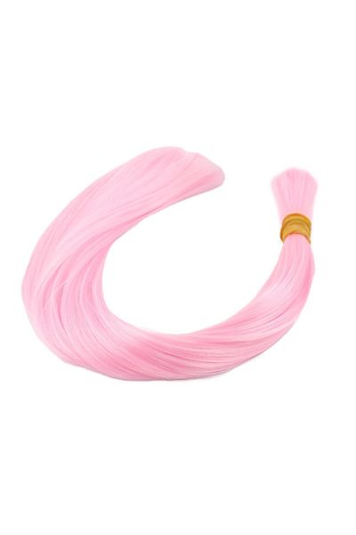 KONAK PERUK Candy Pink Colored Synthetic Neck Hair - 1kg