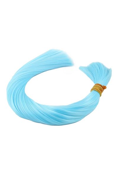 KONAK PERUK Baby Blue Colored Synthetic Neck Hair - 1kg