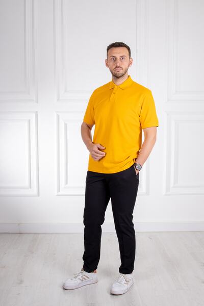 Sarar Επισκέψτε το μπλουζάκι με γιακά πόλο από 100% βαμβάκι