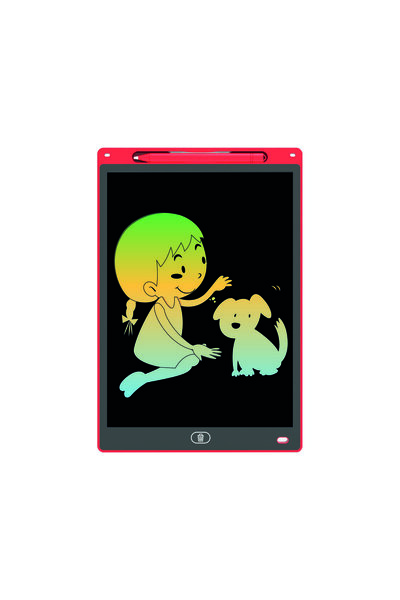 Ithink تابلت رقمي للكتابة والرسم ملون 10 Inc، أحمر Dt-110