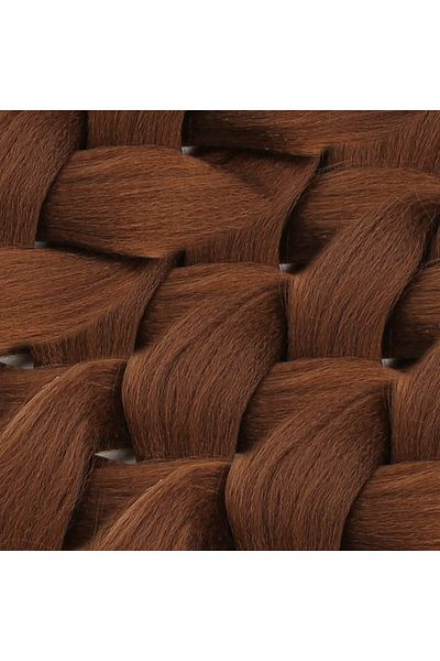 KONAK PERUK Synthetic Hair for African Braid and Rasta - Brown