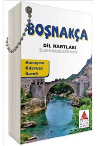 Delta Kültür Yayınevi Bosnian Language Cards