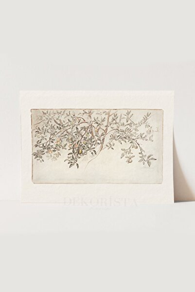 HOME DEKORİSTA Vintage Çiçek Poster, Galeri Duvarı, Sanatsal Baskı