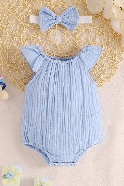 ipek atlas Kız Bebek Ve Çocuk Müslin Tulum