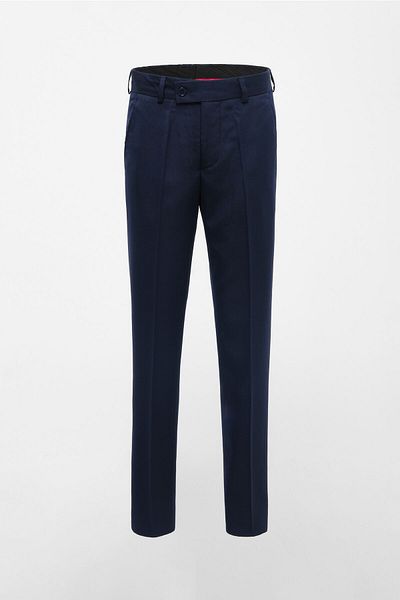 Doctor junior Boy's Navy Blue Classic Fabric Trousers