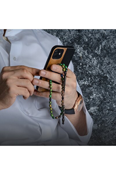 RevSilver Arpa Kesim His Taşı 33 Boncuklu Isıya Göre Renk Değiştiren Lüks Hediye