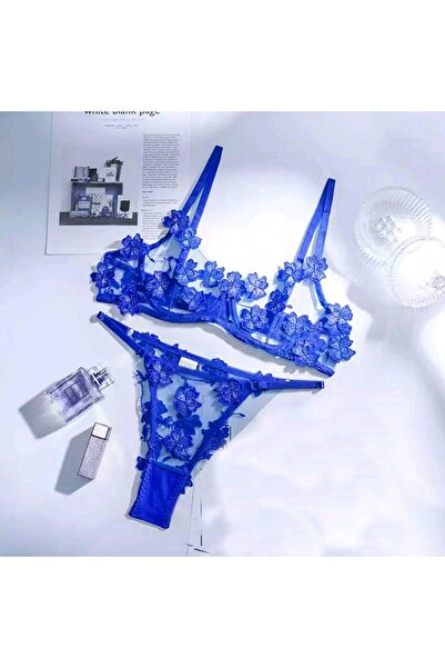 mefbutik Veille - Бюстгальтер з вишивкою «Ромашка» та балеринами