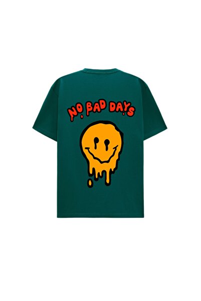 CERENCE AKÇA OKULCUNUZ Majica sa nadimkom "No Bad Days" u velikom dizajnu