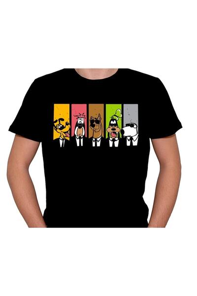 baskwear Tricou unisex Scooby Doo Pluto Droopy Gufi Snoopy