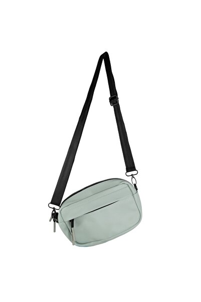 Ramsburry حقيبة كروس نسائية مقاومة للماء مصنوعة من قماش الساتان وحزام بلون ال...