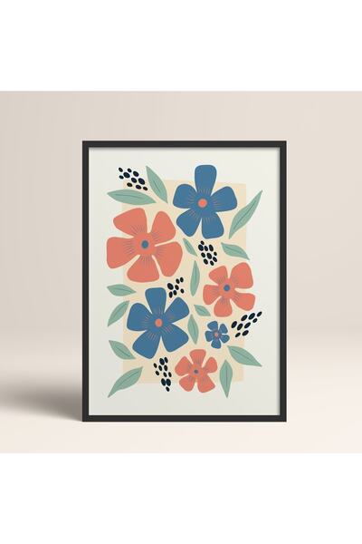 HOMEPACK Черна дървена рамка за картина, рамкиран плакат, артистична модерна ...