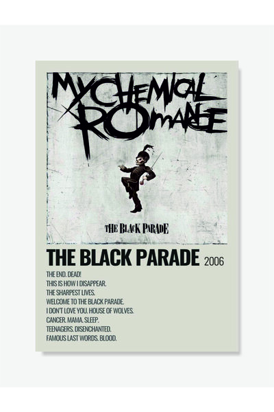 fırsatlar diyarı The Black Parade - My Chemical Romance Müzik Info Card Bilgi...