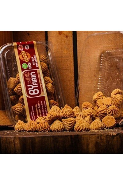 BY FIRIN Glutensiz Leblebi Tozu Talkan Kurabiyesi 1 Adet Sade 1 Adet Tarçınlı