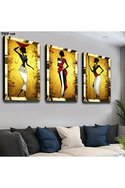 Zevahir Mobilya Dekorasyon Gold Mirrored Plexiglass Framed Egyptian Civilizat...