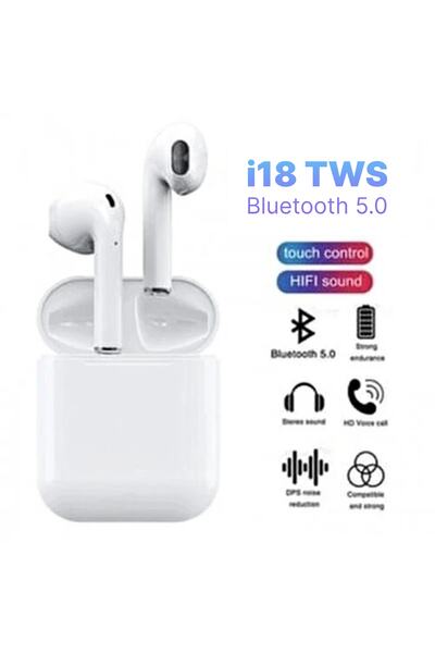 Genel Markalar Tws Beyaz Ios Android Uyumlu Bluetooth Kulaklık Hd Ses Kalites...