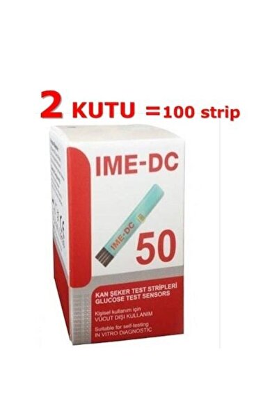 Ime-Dc Seker Ölçüm Strip Çubuğu X 2 Kutu