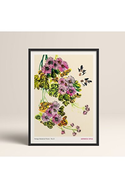 HOMEPACK Uramljena slika u japanskom stilu Nanbara Sakujiro 30x40cm 40x60cm 5...