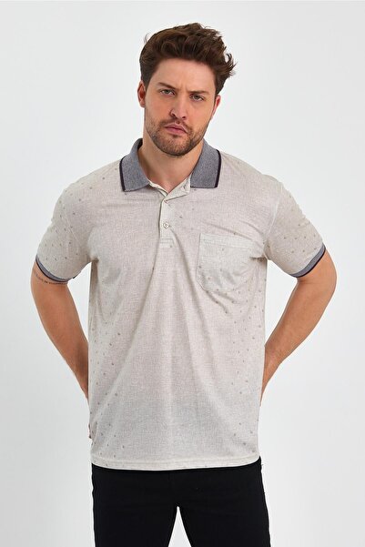 ALEXANDERGARDI Μπλουζάκι Polo Neck από Mercerized ύφασμα με τσέπες (1043)