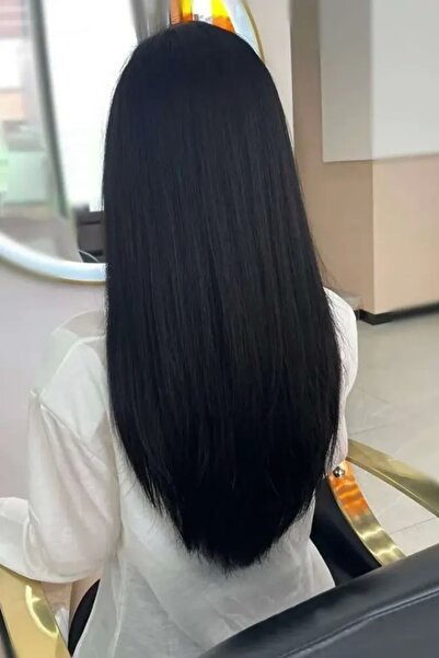 Barly Isıya Dayanıklı Yıkanabilir Yarımay Çıt Çıt Saç - Ht1 - Siyah - Duz - 6...