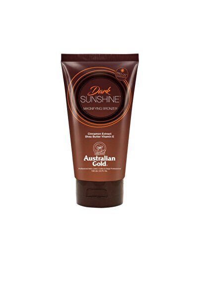 Australian Gold Sunshine Dark Vergrößernder Bronzer Professionelle Lotion Australian Gold 133 ml
