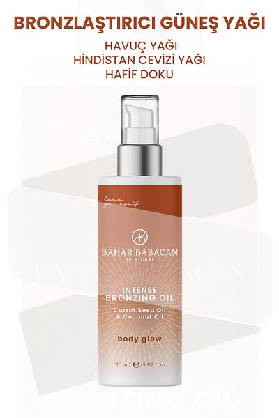 Bahar Babacan Bronzing Intensive Sun Oil