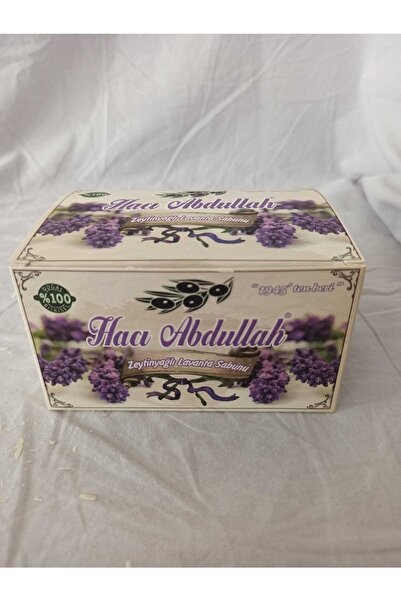 HACI ABDULLAH ZEYTİNYAĞLI DOĞAL SABUNLAR Zeytinyağlı Lavanta Sabunu